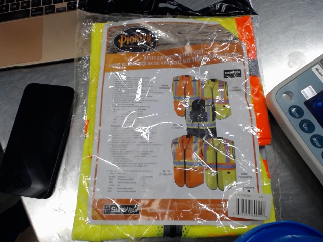 Veste de securite construction