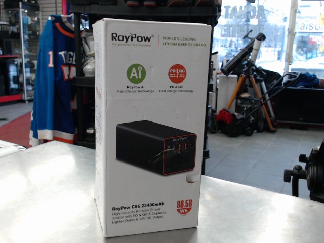 Batterie portative roy pow 23.4kmah