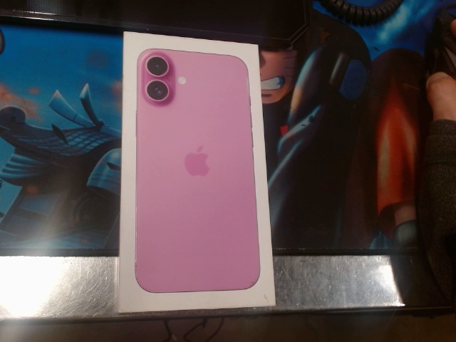 Iphone 16 plus rose 128g 100% +box