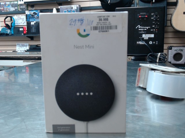 Nest mini google noir