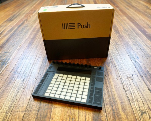Ableton push 2 pad + boite
