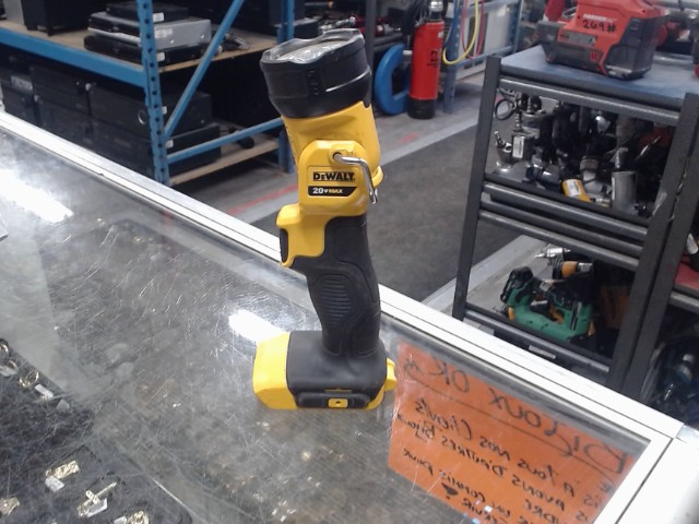 Flashlight 20v no batt/chrg