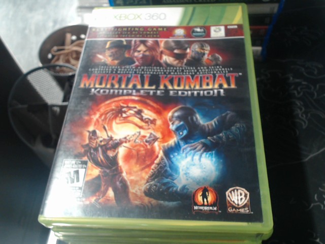Mortal kombat complete edition xbox360