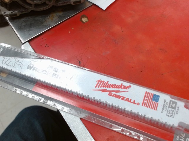 Lame pour scie va et vient