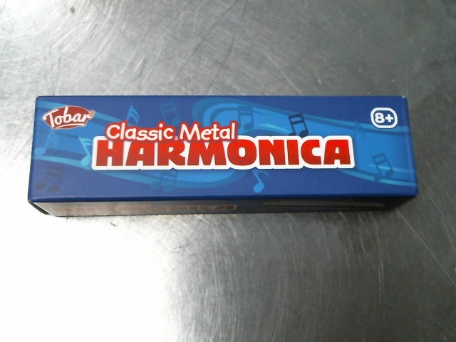 Classic metal harmonica mini