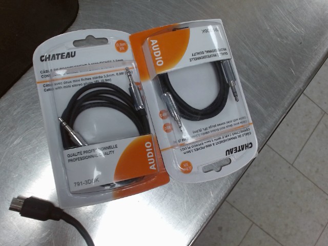 Cable de 1m audio x2