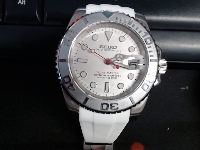 Oyster perpetual white watch