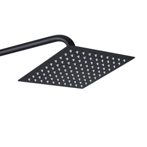 Pomme douche neuve 10'' blk neuf