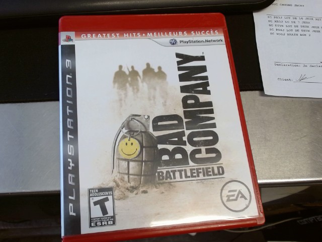 Bad company battlefield