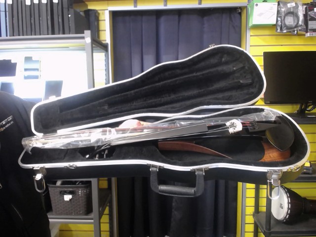 Violon �lectrique avec archet dans case