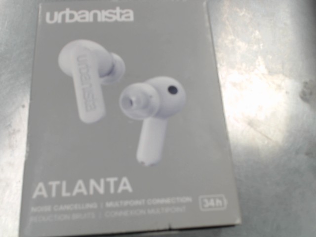 Noise canceling earphones in box