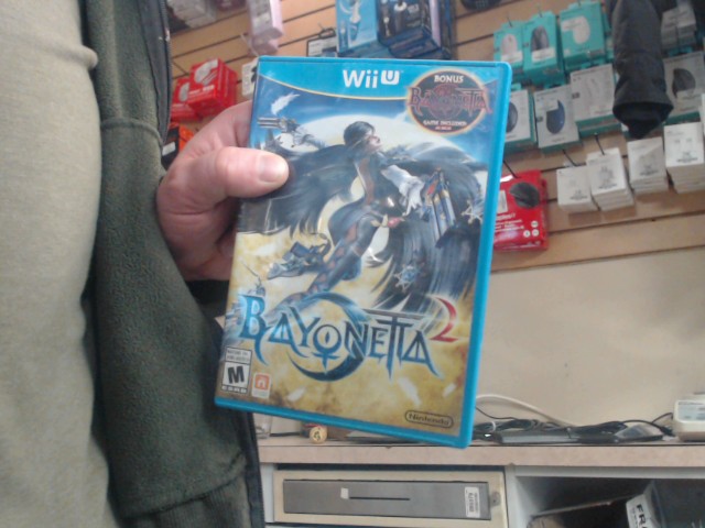 Bayonetta 2 1 disc missing