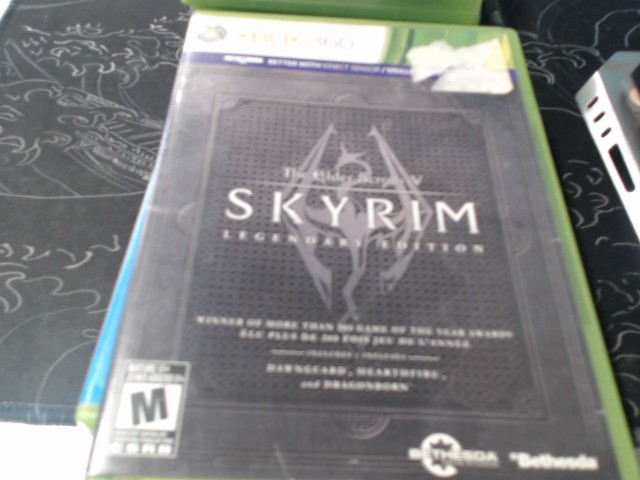 Skyrim the elder scrolls v xbox360