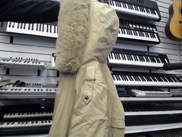 Faux fur femme manteau