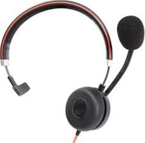 Ecouteurs de bureau+acc dans etui