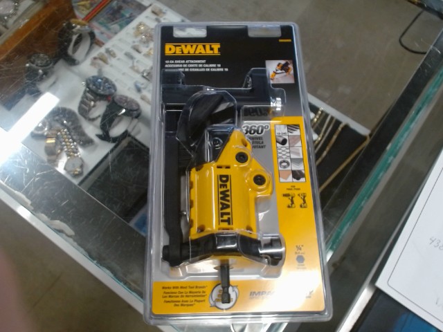 Dewalt 18ga shear attachment