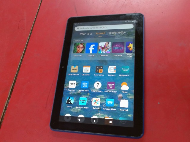 Tablette amazon fire hd 8(12th gen)+chrg