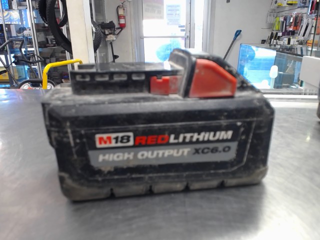 Batterie milwaukee high output 6ah