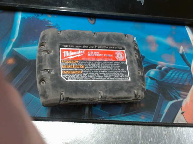 Milwaukee 1.5ah battery