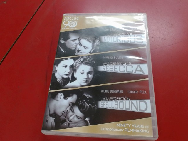 Alfred hitchcock triple dvd collection