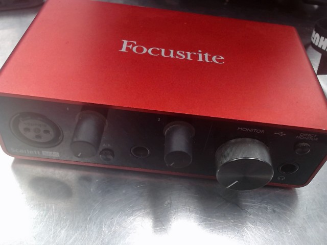 Focusrite scarlett solo 3rd gen
