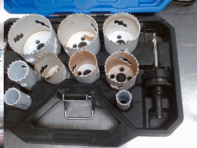 Kit de hole saw mastercraft