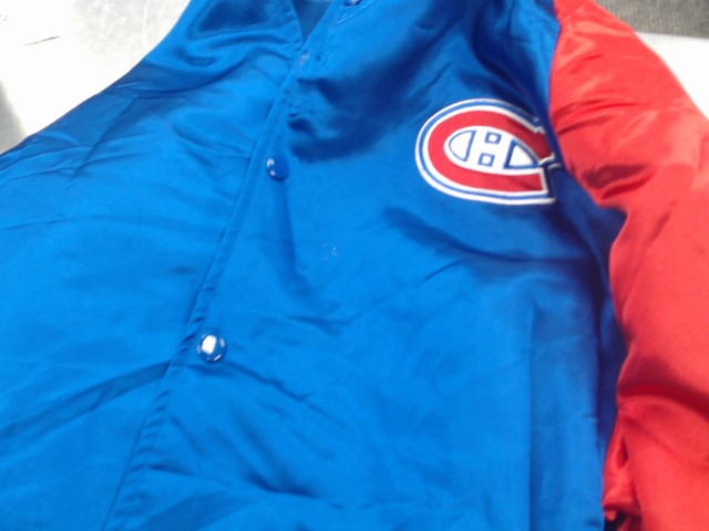 Varsity jacket rouge/bleu