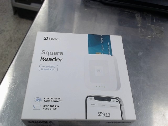 Square reader in box 2nd gen