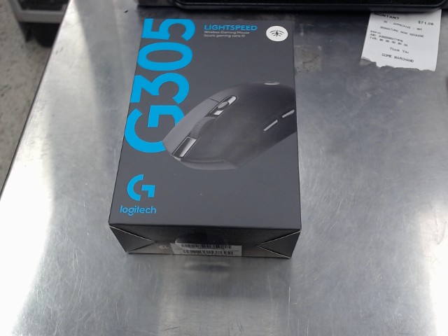Souris lightspeed noir