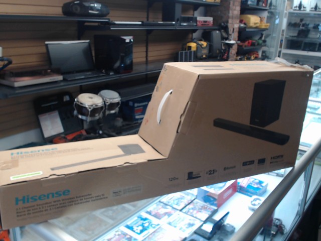 Barre de son + subwoofer hisense