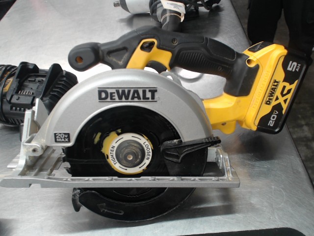 Scie ronde dewalt+batt 5ah