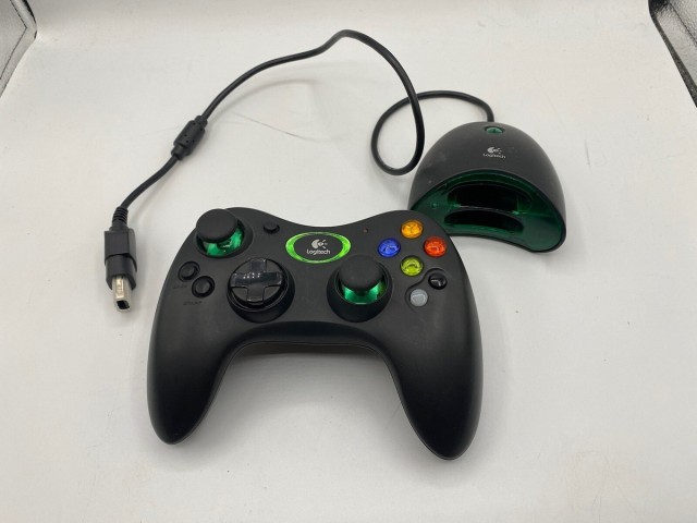 Manette xbox logitech avec cable