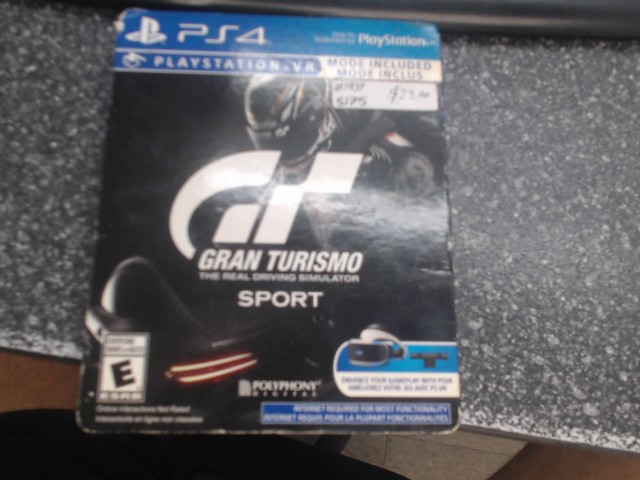 Gran turismo sport steelbook