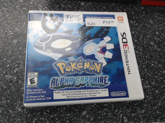 Pokemon alpha sapphire 3ds