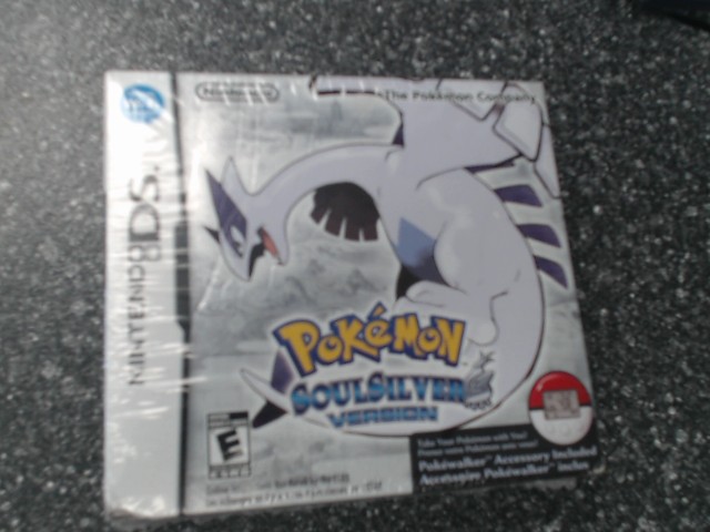 Pokemon soulsilver +pokewalker resealed