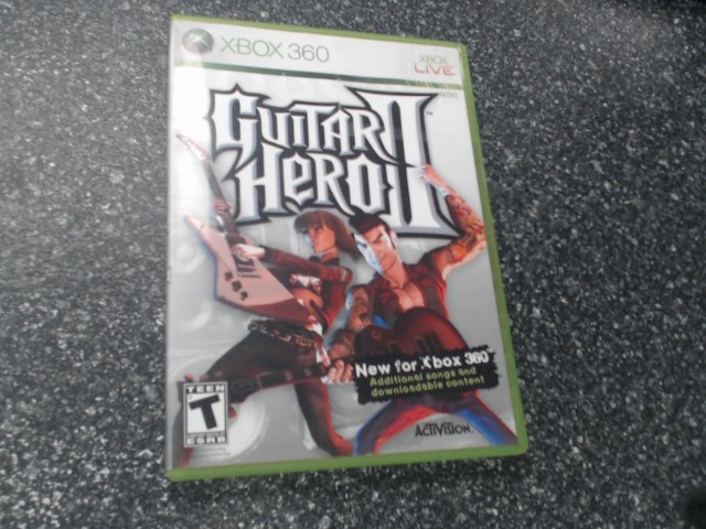 Guitar hero 2 xbox 360