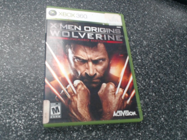 X-men origins: wolverine xbox 360