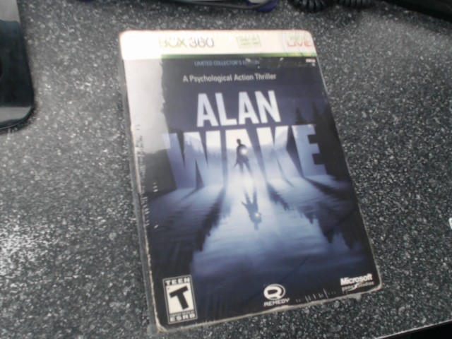 Alan wake collector's edition xbox 360