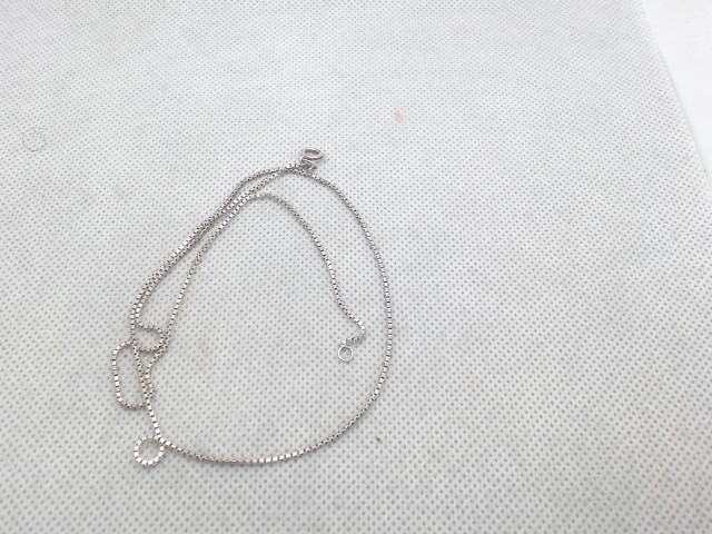 Chaine en argent maille serpent mince