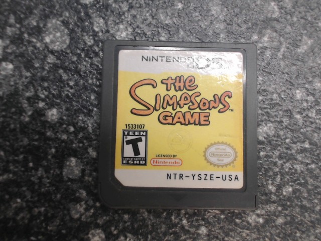The simpsons game