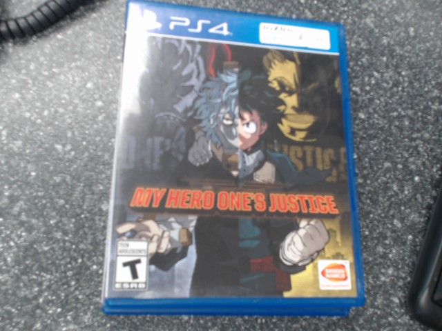 My hero one's justice ps4