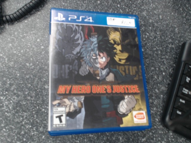 My hero one's justice ps4