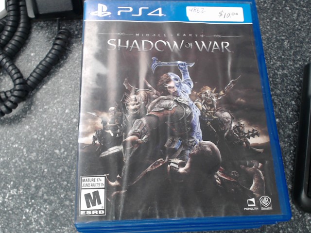Middle-earth shadow of war ps4