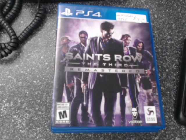 Saints row the third remastered ps4