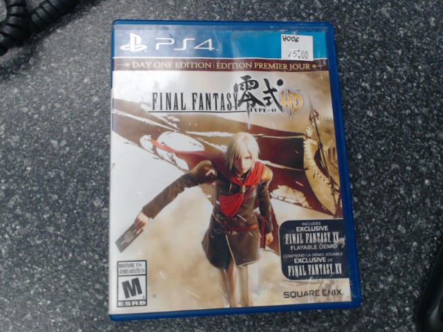 Final fantasy type-0 hd ps4