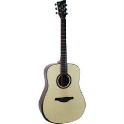 Guitare acoustique beige