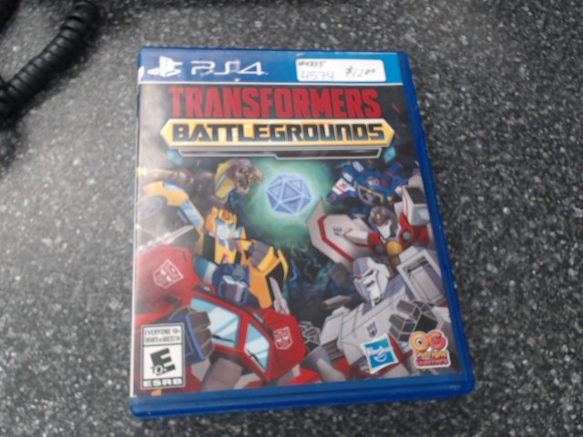 Transformers battlegrounds ps4