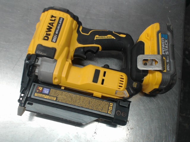 Pin nailer 23ga avec batterie 5ah