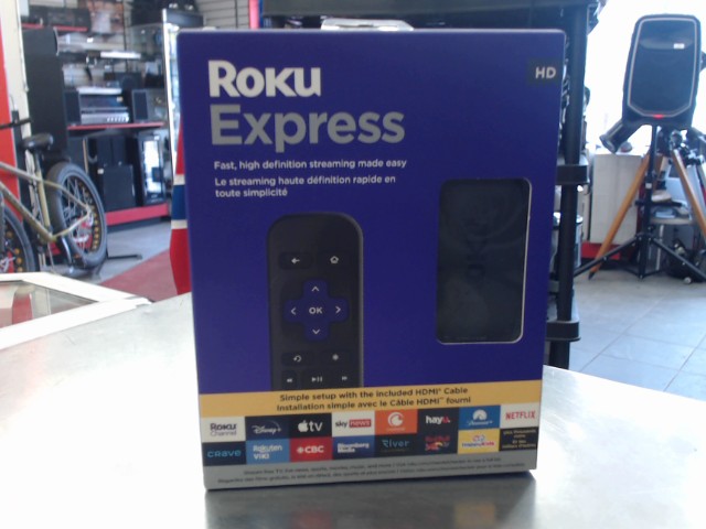 Roku express convertisseur tv intelligen
