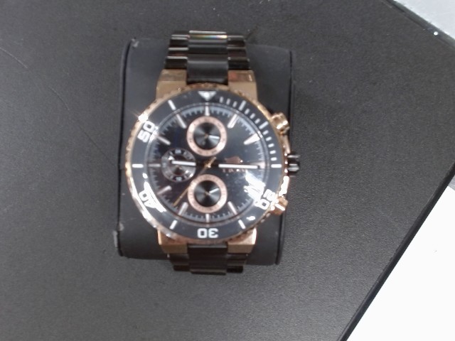 Montre stainless noire